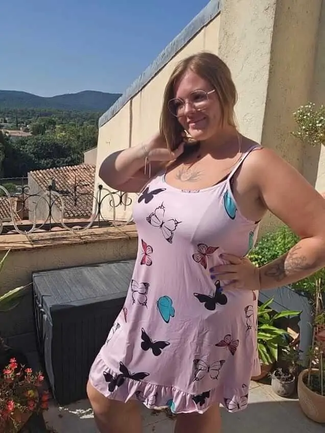 Chemise De nuit Camisole, Grande Taille