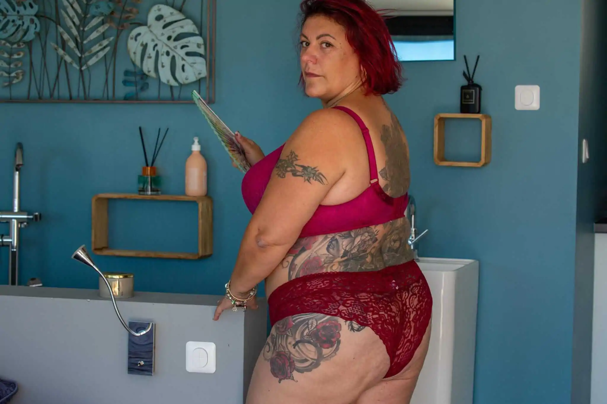 Culottes en Dentelle Grande Taille