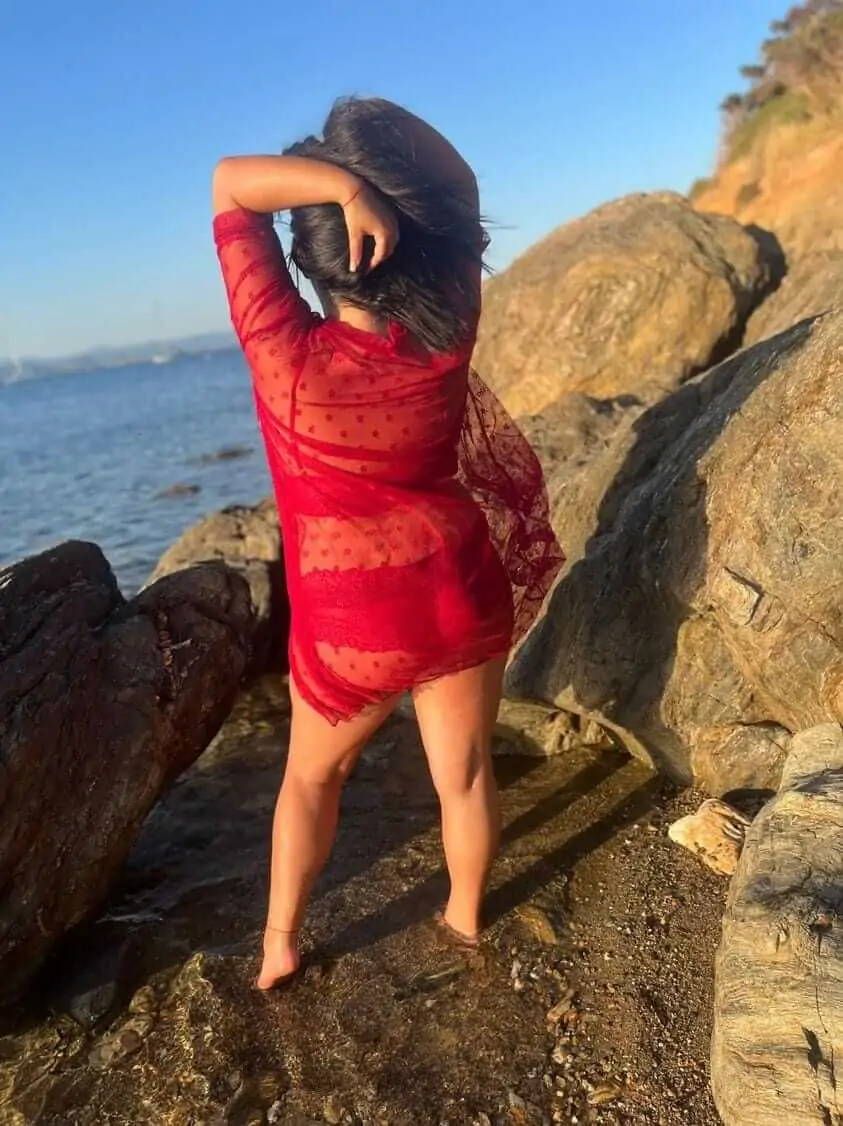 Ensemble Pyjama rouge Sexy